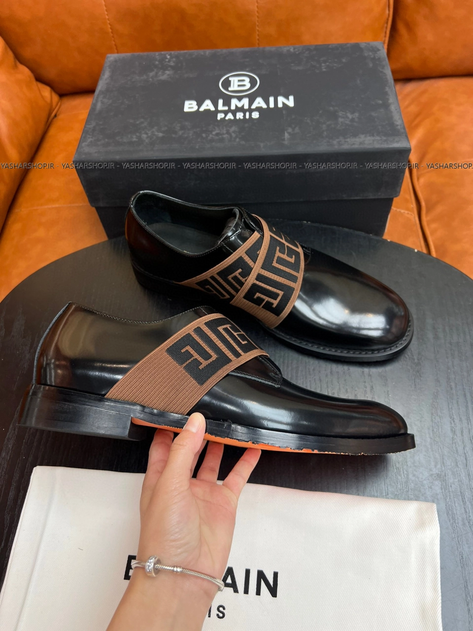 کفش چرم بالمین BALMAIN کد 20550